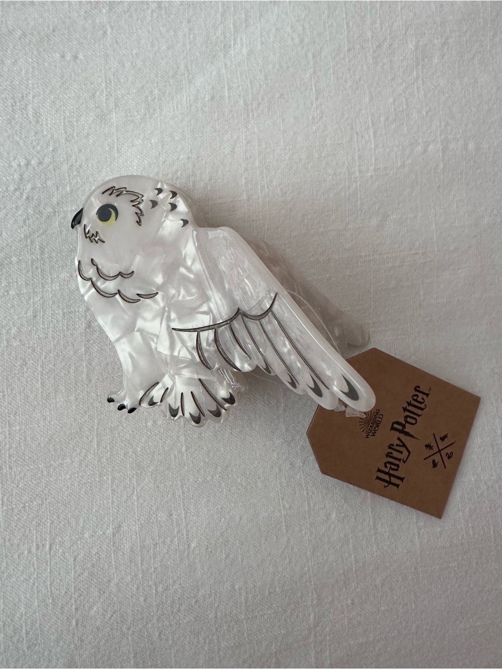 Harry Potter Hedwig Hair Clip - Brand New